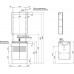 Тумба с раковиной Aquanet Алвита new 60 подвесная 2 дв. цв.белый матовый (274001) 