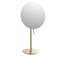 Зеркало настольное с увеличением 5х JAVA S-M111LB золото Зеркало настольное с увеличением 5х JAVA S-M111LB золото