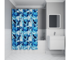 Штора для ванной IDDIS Base 200x180 см, Полиэстер BX04P18i11 Штора для ванной IDDIS Base 200x180 см, Полиэстер BX04P18i11