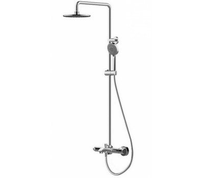 Душевая колонна Bravat Waterfall с термостатическим смесителем F639114C-A2-RUS хром Душевая колонна Bravat Waterfall с термостатическим смесителем F639114C-A2-RUS хром