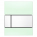 Панель смыва для писсуара, стекло, цвет: зеленый/белый TECE TECEsquare 9242803