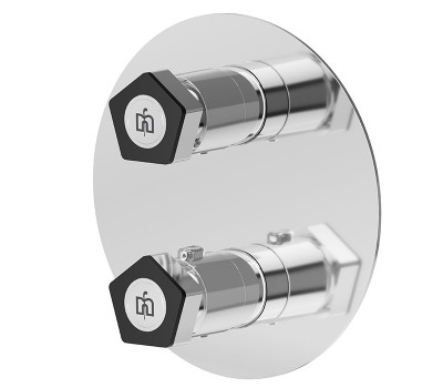 Смеситель для душа термостат Newform ParkLE 69808E.05.093 Хром 