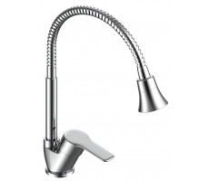 Смеситель Wave для кухни гибкий излив WA519F VODA 