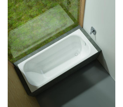 Стальная ванна 160х70 Bette Form 2942-000 AS AD ножки отдельно (с антислипом Sense, система-антишум)