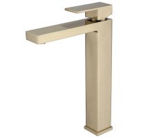 Смеситель ABBER Daheim AF8211G для раковины, золото матовое 