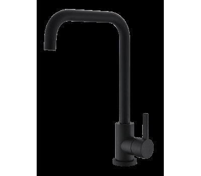 Смеситель для кухни высокий излив нержавеющая K57B VODA 