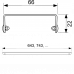 Решетка 1500 мм TECE TECEdrainline 601531 