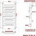 Полотенцесушитель Электрический Ника CURVE ЛZ 120/40 правый тэн хром Полотенцесушитель Электрический Ника CURVE ЛZ 120/40 правый тэн хром