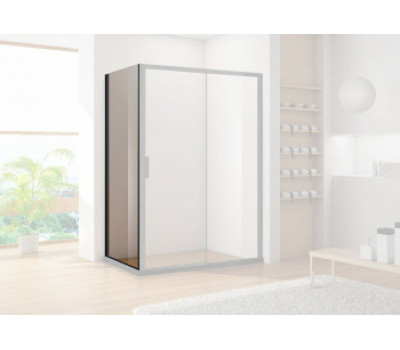 Боковая стенка Aquanet Pleasure AE60-F-100H200U-BT 100, прозрачное стекло 