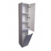 Колонна Style Line Бергамо с корзиной, Люкс антискрейтч серый, PLUS СС-00002330  Колонна Style Line Бергамо с корзиной, Люкс антискрейтч серый, PLUS СС-00002330