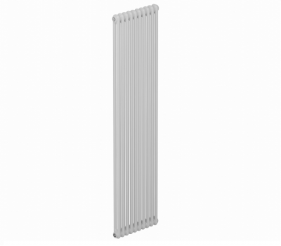 Радиатор, RIFAR, TUBOG, 2180-08-B1, цвет-RAL 9016 (белый), 3/4" TUB 2180-08 