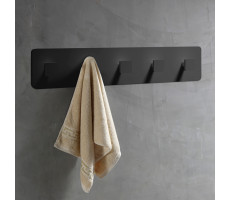 Вешалка ABBER Stein AS1650MB черная матовая 