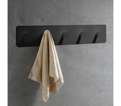 Вешалка ABBER Stein AS1650MB черная матовая 