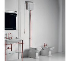 Механизм слива Kerasan  754593 цвет белый 