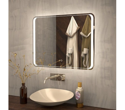 Зеркало с подсветкой ART&MAX ELEGANT AM-Ele-900-800-DS-F