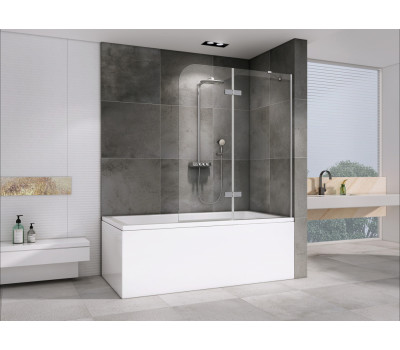 Шторка на ванну ABBER Ewiges Wasser AG51120 хром 