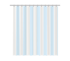 Шторка для ванной Fixsen Vafel голубая FX-5020C Шторка для ванной Fixsen Vafel голубая FX-5020C