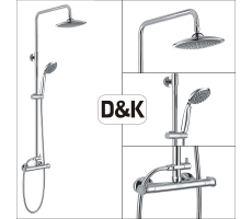 Душевая система DK Bayern Potsdam DA2113701B09 хром 
