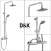 Душевая система DK Bayern Potsdam DA2113701B09 хром 