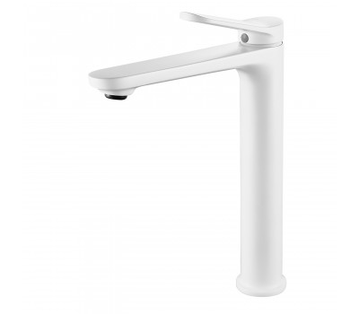 Смеситель для раковины высокий Shevanik S4311C, белый