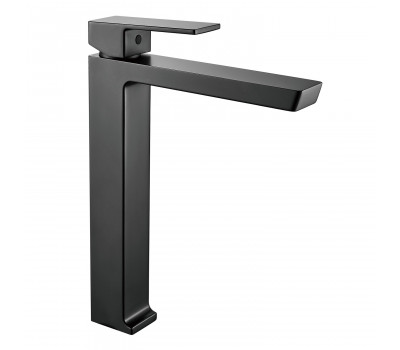 Смеситель для раковины высокий Rose R18H R1811H-1, черный