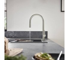 Смеситель для кухни Hansgrohe Talis M54 72800800 нержавейка Смеситель для кухни Hansgrohe Talis M54 72800800 нержавейка