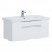 Тумба под раковину подвесная Dreja Big Inn 80 см, белый