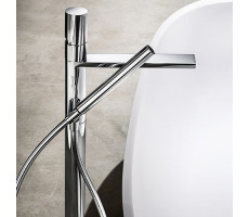 Смеситель для ванны Fantini Milano 31 02 3080B Хром 