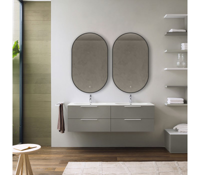 Зеркало 60х100см Vincea LED VLM-3AU100B c сенсорным выключателем и диммером 