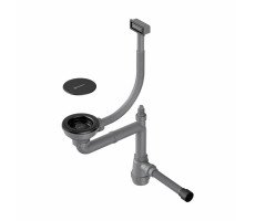 Слив-перелив OMOIKIRI WK-1C IN, для одночашевых моек, цвет-нержавеющая сталь 4956760 