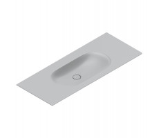 Раковина консоль 125x50 Catalano Sfera 521260023 Cemento Satinato 