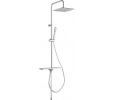 Душевая стойка Aquanet Pragmatic S AF430-70-S-C, с полочкой Хром 