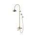 Душевая колонна со смесителем для ванны Bravat Art F65193AR-A3-RUS Бронза 
