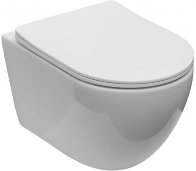 Унитаз подвесной Logan L1W TORNADO 331867 с сиденьем Soft Close -SLIMSEAT