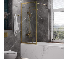 Стеклянные шторки WasserKRAFT Abens 20W 20W01-80BG Матовое золото 