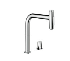 Смеситель для кухни Hansgrohe Metris Select 73818000 хром 