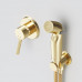 Смеситель, монтируемый в стену с гигиеническим душем AM.PM X-Joy S F40H85B99 Золото Смеситель, монтируемый в стену с гигиеническим душем AM.PM X-Joy S F40H85B99 Золото
