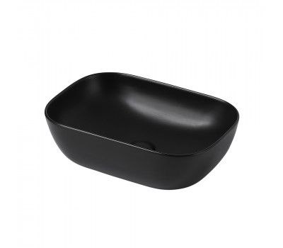 Раковина накладная ABBER Rechteck AC2200MB черная матовая  Раковина накладная ABBER Rechteck AC2200MB черная матовая