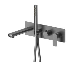 Смеситель для ванны Newform Haka 72072E.59.064 Gun metal 