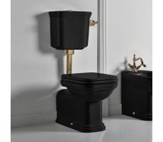 Механизм слива для низкого бачка Kerasan 751393 цвет бронза Механизм слива для низкого бачка Kerasan 751393 цвет бронза