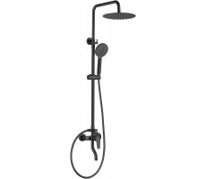 Душевая стойка Allen Brau Eclipse 5.E1007-31 черный матовый 