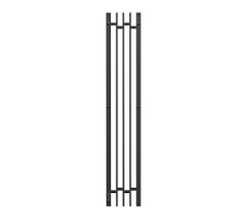 Полотенцесушитель электрический Point Фрея PN20732B П2 180x1200 диммер слева, черный