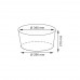Корзина WasserKRAFT Donau WB-530 WB-530-L коричневый 