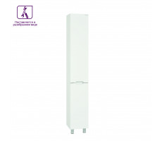 Пенал Onika Айленд 30 напольный, белый, разборный 403088 Пенал Onika Айленд 30 напольный, белый, разборный 403088