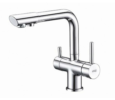 Смеситель для кухни WasserKRAFT Кухонные смесители A8017 Хром 