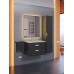 Шкаф-пенал для ванной подвесной Uperwood Modul 33х36х150 см, черный матовый 2930205301 Шкаф-пенал для ванной подвесной Uperwood Modul 33х36х150 см, черный матовый 2930205301