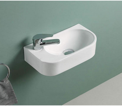 Умывальник CeramaLux 78204R белый 