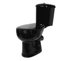 Унитаз-компакт Оскольская керамика Дора горизонтальный выпуск, однорежимная арматура, сиденье полипропилен, черный 47301130006 Унитаз-компакт Оскольская керамика Дора горизонтальный выпуск, однорежимная арматура, сиденье полипропилен, черный 47301130006