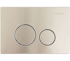 Клавиша смыва Allen Brau Priority 4.0 9.20007.BN никель брашированный 