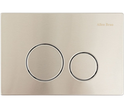 Клавиша смыва Allen Brau Priority 4.0 9.20007.BN никель брашированный 